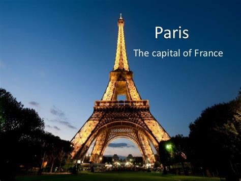 what's the capital of france